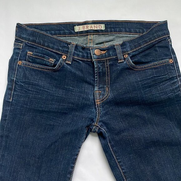 J Brand Mid Rise Cigarette Leg Stretch Jeans - Picture 2 of 15